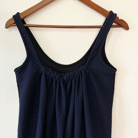 Anthropologie Maeve Two Toned Sidelong Seared Dress - Picture 8 of 10